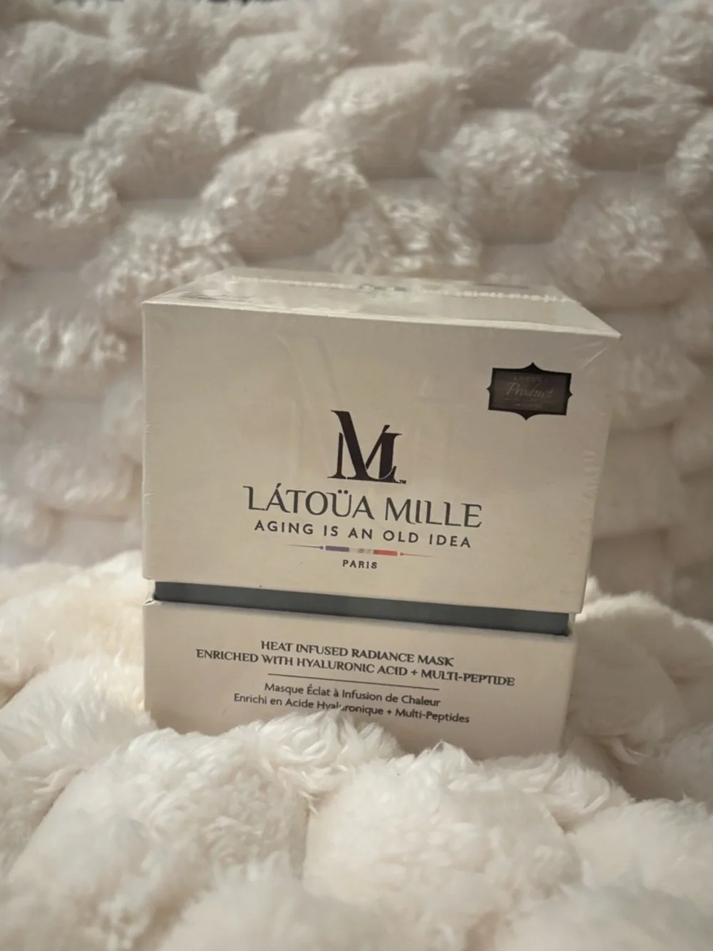 L'ATOUA MILLE Moroccan Argan Oil Manicure Set & Heat Infused Radiance Mask - Picture 4 of 4